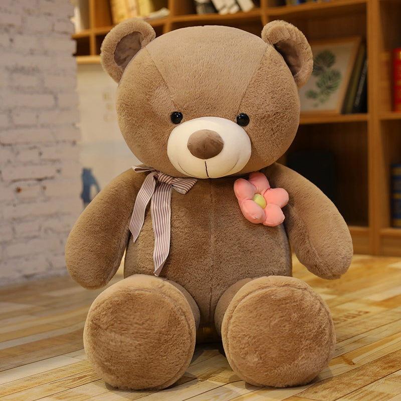 Teddy Bear Doll Big Bear Plush Toy Flower BEBEAR Ragdoll Doll