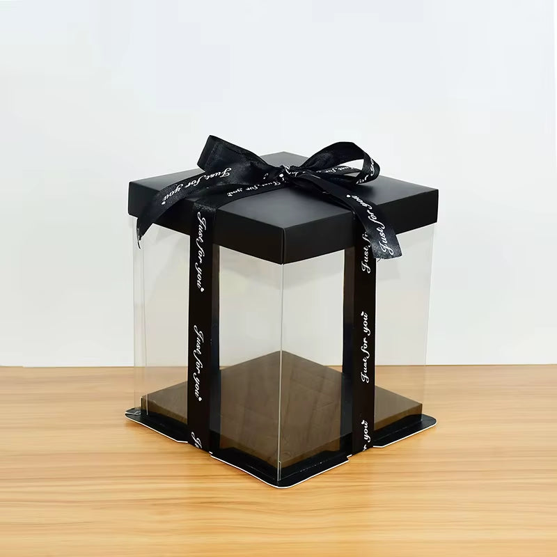 Teddy Bear Rose Box Artificial Flowers Box for Women Valentines Wedding Birthday Gift Packaging Box Home Decor Accessories