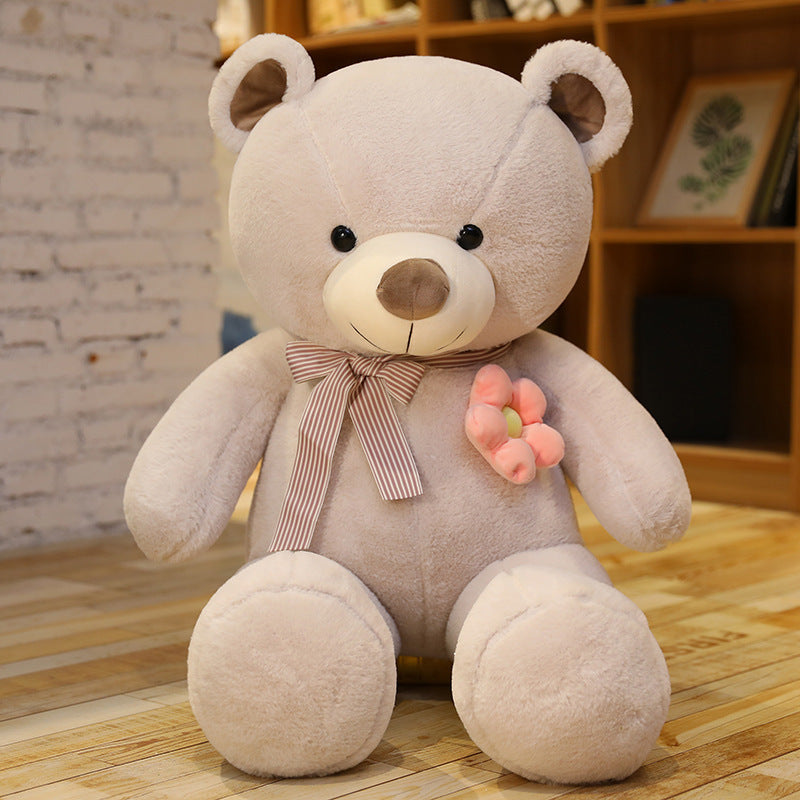 Teddy Bear Doll Big Bear Plush Toy Flower BEBEAR Ragdoll Doll